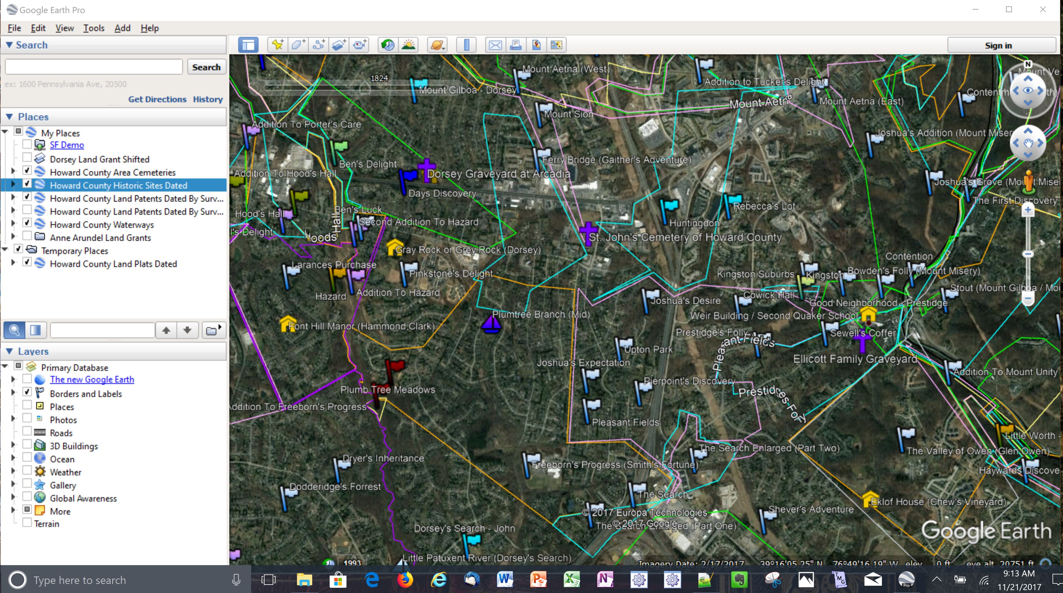 Howard County Land Patents